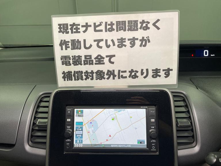現在ナビは問題なく作動していますが電装品全て保証対象外になります。