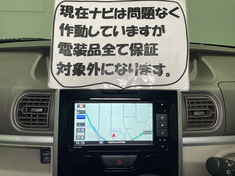 現在ナビは問題なく作動していますが電装品全て保証対象外になります。