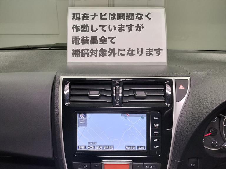 現在ナビは問題なく作動していますが、電装品全て保証対象外になります。