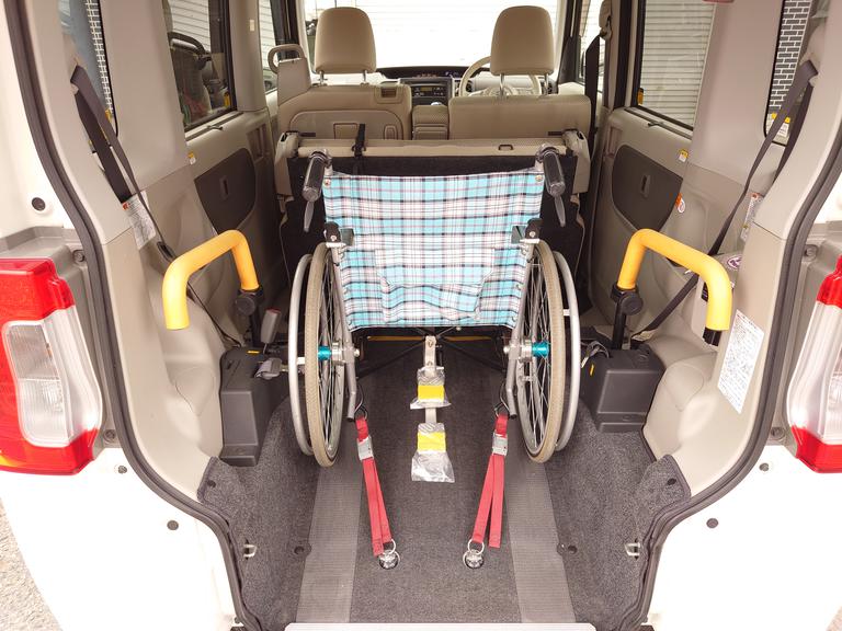 車いす積載の様子（後方より）