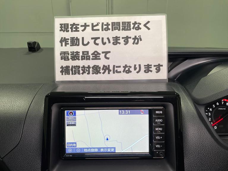 現在ナビは問題なく作動していますが電装品全て保証対象外になります。